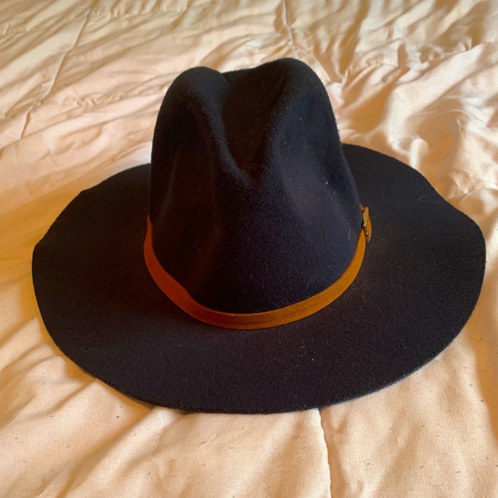 Blue hat
